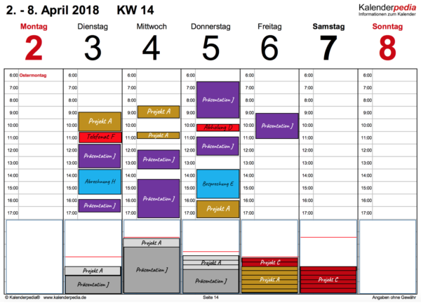 Terminkalender mit Kapazitätsplanung
