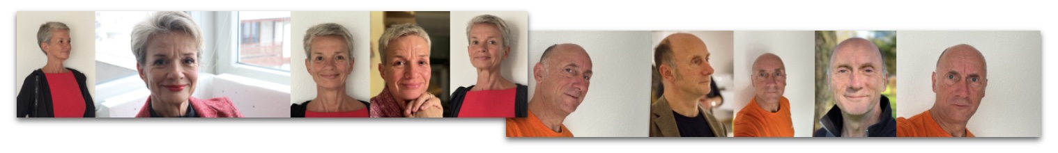 Portraits von Andrea und Ralf