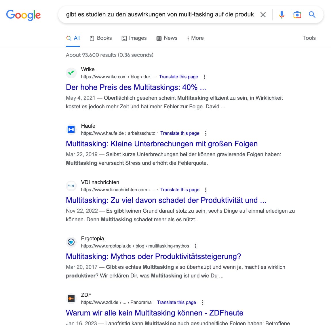 ChatGPT und google Vergleich